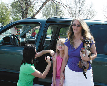 DRIVE THRU VACCINATION CLINIC HELD