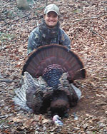 Lydia Byrd Bags First Turkey 