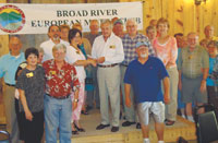 Broad River European Motor Club  Supports Abuse Prevention Council