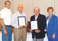 Kiwanis Club Presents  Volunteer Of The Year Award