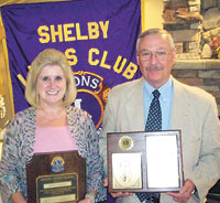 Shelby Lions Club Honors Three Members