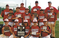 Shelby Bombers 10 And Under Wins Tournament