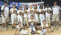 Shelby Gold Winners In Softball Tournament