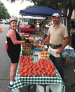 Shopping The Foothills Farmers’ Market In Uptown Shelby