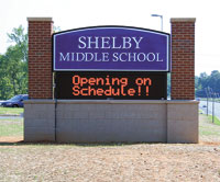 New Shelby Middle School Open