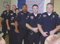 Boy Scout Troop Pack 105 Honor Shelby Fire & Rescue And Police Department