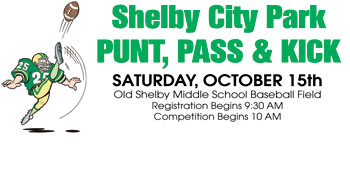PUNT, PASS & KICK at Shelby City Park