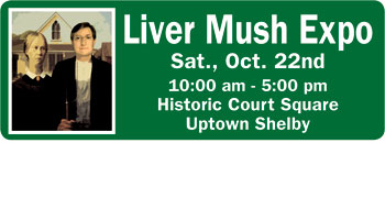 Liver Mush Expo & Art of Sound in Uptown Shelby
