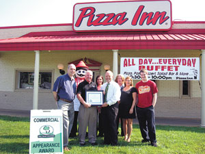 Pizza Inn Gets  June 2010 Commercial Appearance Award