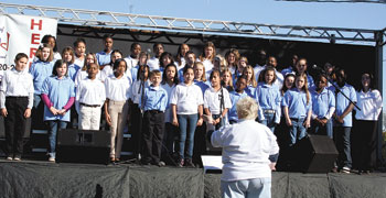 Shelby Intermediate Chorus Performs At The Art Of Sound