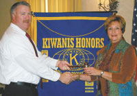 Kiwanis Club of Shelby Installs 2012 President