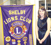 Lions Club Recognizes Mallory Green Student Of Month