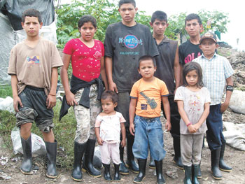 Children in Jinotega Nicaragua...