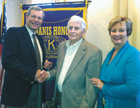 Kiwanis Club Recognizes Gene Branton For 53 Years of Perfect Attendance