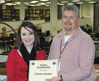 CCC Student Wins Spring Tuition Scholarship by Registering Online