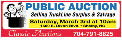 CLASSIC AUCTIONS PUBLIC AUCTION