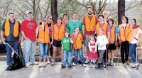 Keep Shelby Beautiful Volunteers Pick Up Half-Ton Of Litter & Recyclables