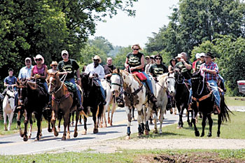 RIDING FOR A CURE...