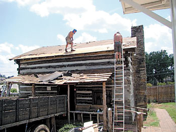 Beekeepers Cabin Gets New Roof