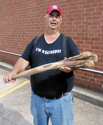 Upper Cleveland County Man Finds Knobby’s Git Stick