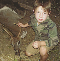 Eight Year Old Gets First Three Point Buck