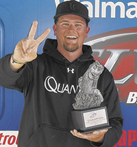 Burghoff wins Walmart Bass Fishing League