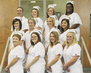 Cleveland Community College Practical Nursing Students Honored at Pinning Ceremony