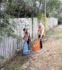 Over A Hundred Pounds  Of  Litter And Recyclables Picked Up By Keep Shelby Beautiful Volunteers 