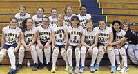 2012 Burns Middle School Volleyball Team