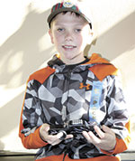 Cub Scout Austin Tessneer Wins Pinewood Derby!