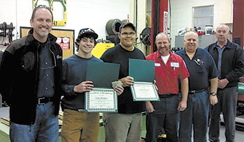 Crest High School Automotive Seniors Receive ASE Certifications