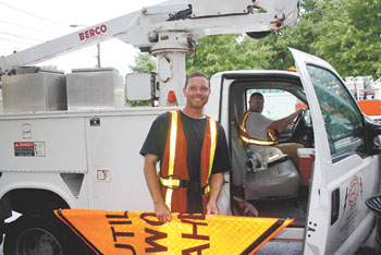 UPTOWN SHELBY TRAFFIC LIGHT IMPROVEMENTS...