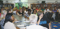 Teacher's conferences held in preparation for first day of school