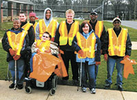 North Shelby Students Conduct Litter Sweep