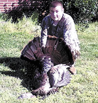 Corey Greene gets first turkey!