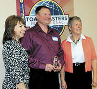 Cleveland County Communicators  Present Toastmaster Awards