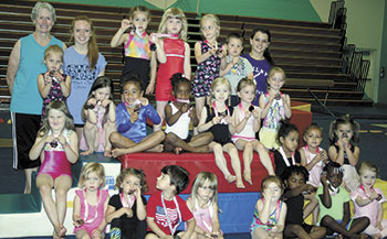 Tiny Tot Olympics Held At Shelby City Park Gymnasium