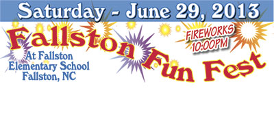 SEE YOU AT THE FALLSTON FUN FEST!
