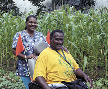 From His Wheelchair, Melvin's Garden Feeds The Needy