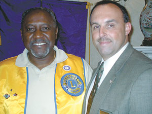 POLICE CHIEF ADDRESSES LIONS CLUB