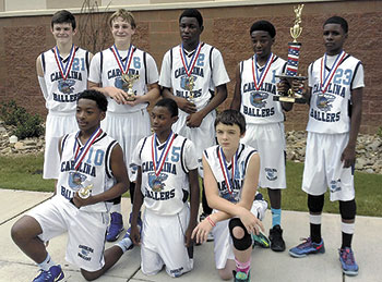  Carolina Ballers 7th Grade Team Wins AYBA National Championship DII Tournament