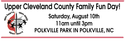 UPPER CLEVELAND COUNTY FAMILY FUN DAY!
