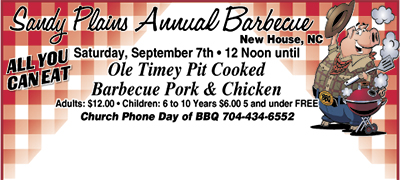 Sandy Plains Annual Barbecue