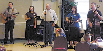 HINKLE FAMILY PERFORMS...