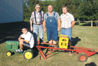 Bowman Wins 10 Year Old  Category In Kiddie Tractor Pull