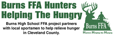 Burns FFA Hunters Helping Hungry