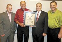 Clary Receives NC Long Leaf Pine Recognition