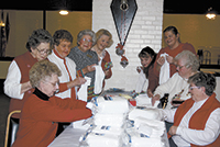 VFW Post 4066 Ladies Auxiliary Gives Gifts To Vets