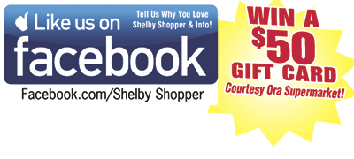 TELL US WHY YOU LOVE SHELBY SHOPPER & INFO & WIN!
