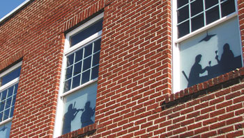Original Silhouettes Enhance Uptown Windows